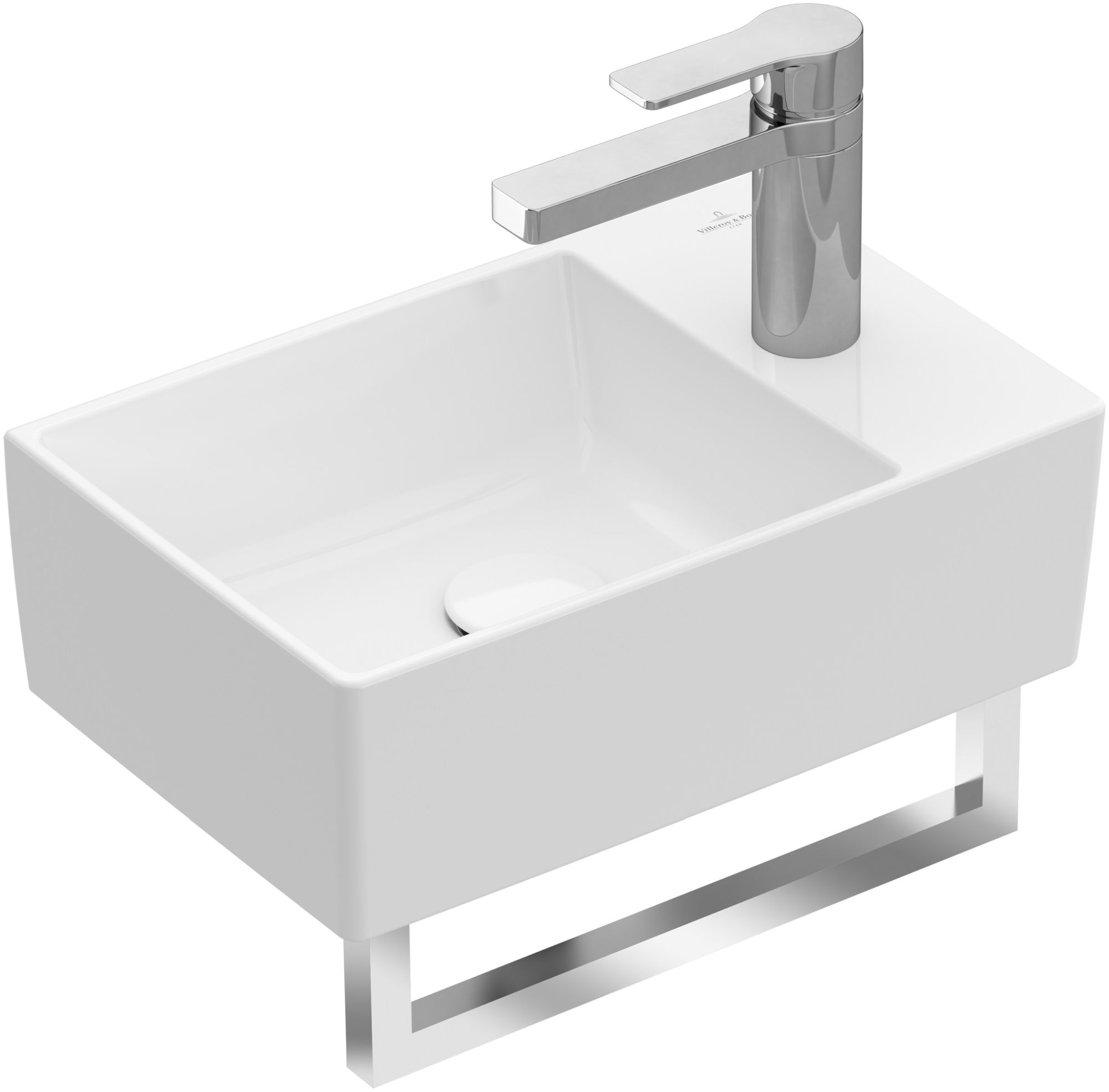 Villeroy & Boch Memento 2.0 lavabo 40x26 cm rettangolare a parete bianco 432340R1