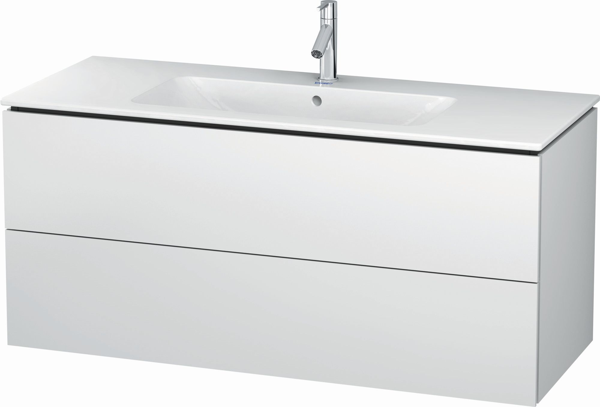 Duravit L-Cube armadietto 122x48.1x55 cm sottolavabo sospeso bianco LC624301818