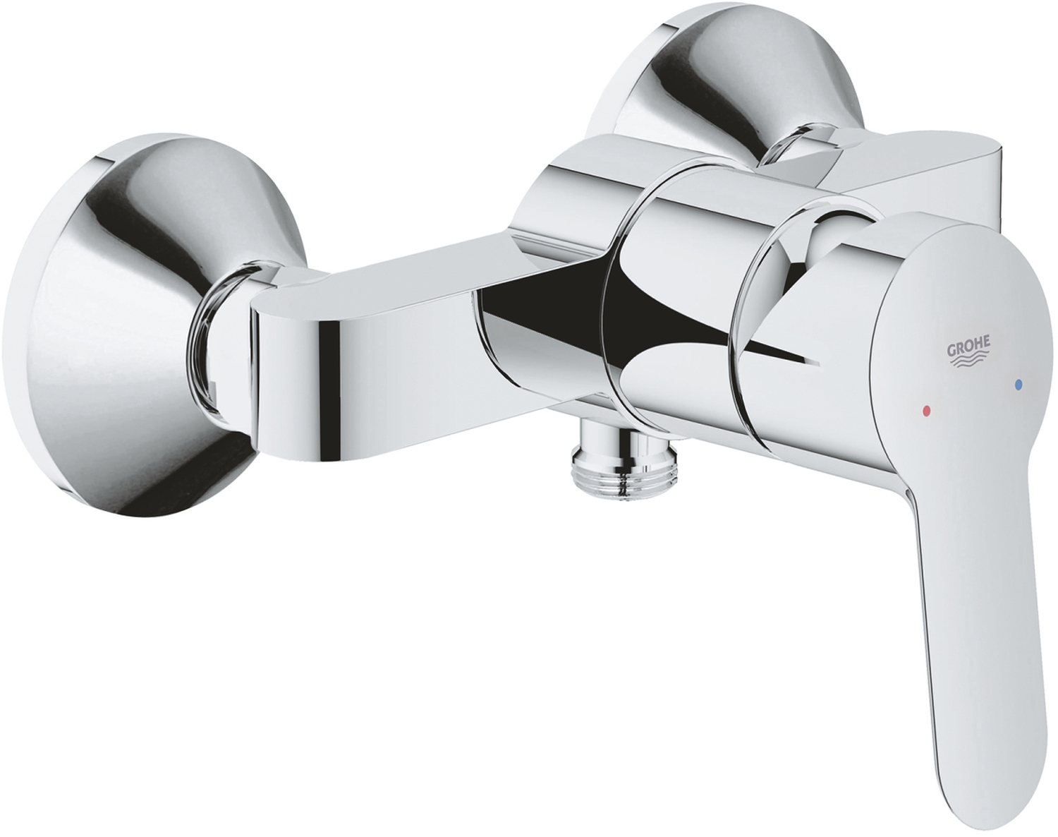 Grohe BauEdge rubinetto per doccia a parete StarLight Chrome 23333000