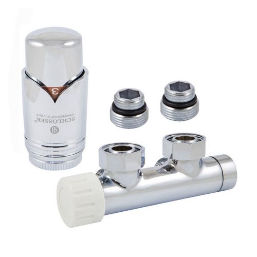 Schlosser valvola termostatica bianco 602100003
