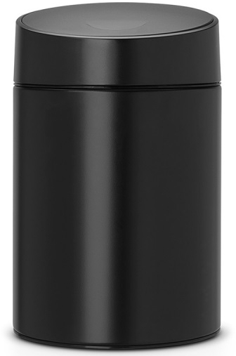 Brabantia Slide Bin secchio della spazzatura 5 l nero 483189