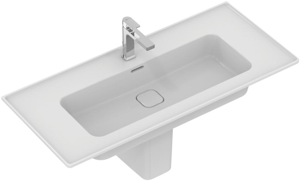 Ideal Standard Strada II lavabo 104x46 cm rettangolare a parete-da mobile bianco T300401