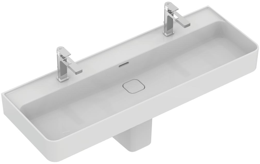Ideal Standard Strada II lavabo 120x43 cm rettangolare a parete-da mobile bianco T359501