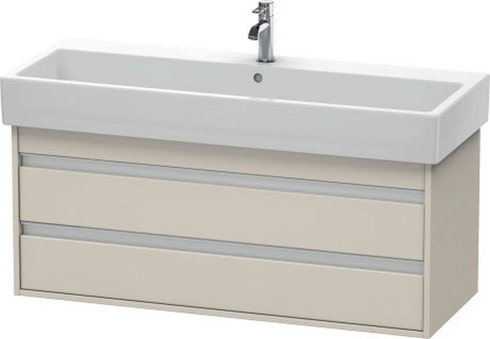 Duravit Ketho armadietto 115x44x48 cm sottolavabo sospeso grigio-beige KT663909191