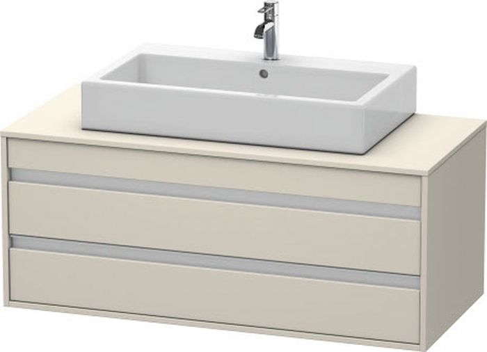Duravit Ketho armadietto 120x55x49.6 cm sottolavabo sospeso grigio-beige KT665609191