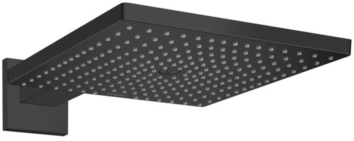Hansgrohe Raindance soffione doccia 30x30 cm quadrata nero 26238670