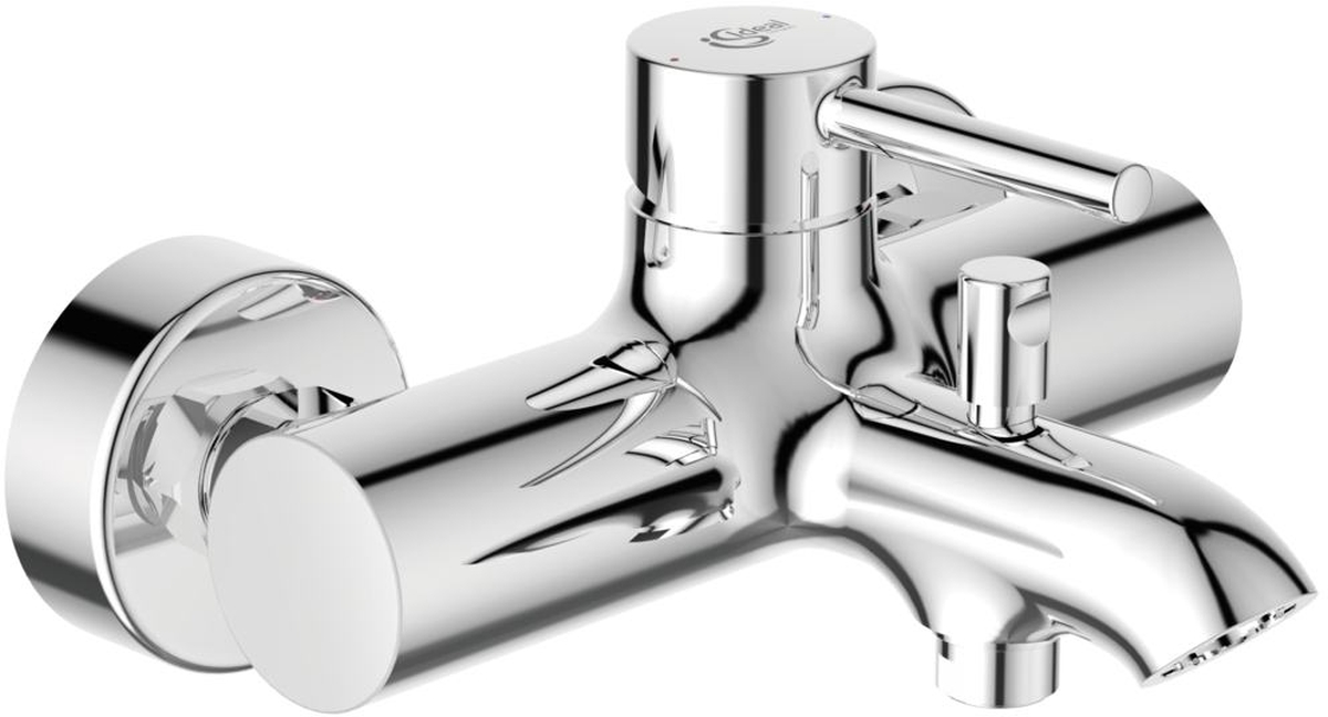 Ideal Standard Ceraline rubinetto per vasca e doccia a parete cromo BC199AA