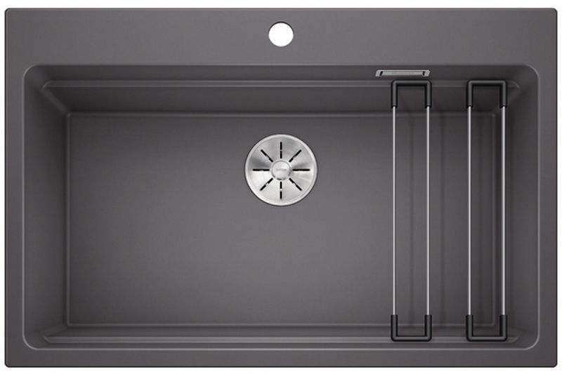 Blanco Etagon 8 lavello in granito 78x51 cm grigio/grafite/inox 525188