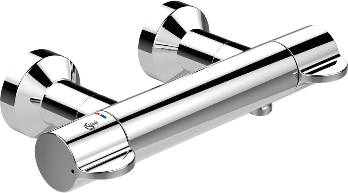 Ideal Standard Ceraplus rubinetto per doccia a parete con termostato cromo A6870AA