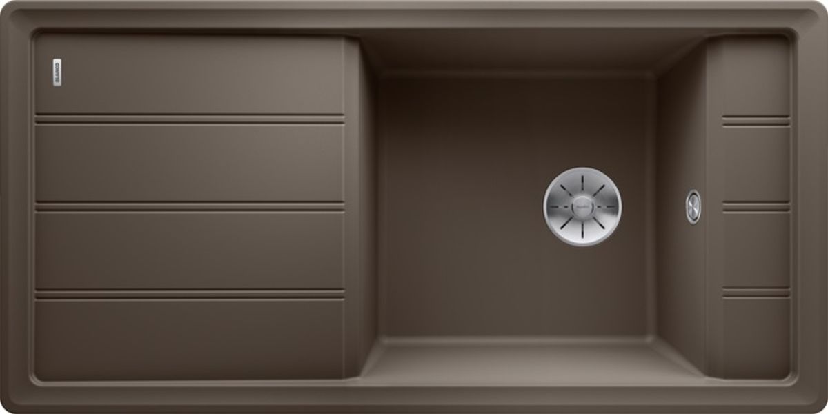 Blanco Faraon XL 6 S lavello in granito 100x50 cm marrone 524812