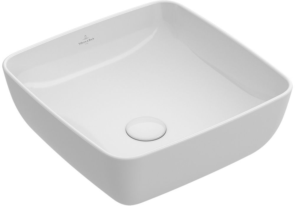 Villeroy & Boch Artis lavabo 41x41 cm quadrata da appoggio bianco 41784101