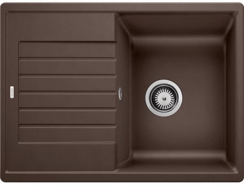 Blanco Zia 45 S Compact lavello in granito 68x50 cm marrone 524730