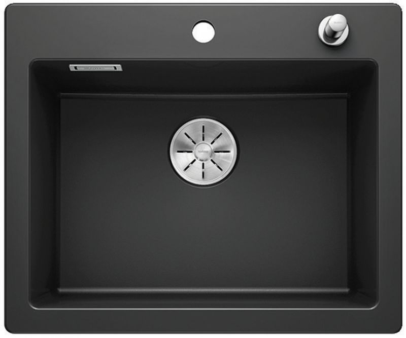 Blanco Palona 6 lavello in ceramica 61.5x51 cm nero 524738