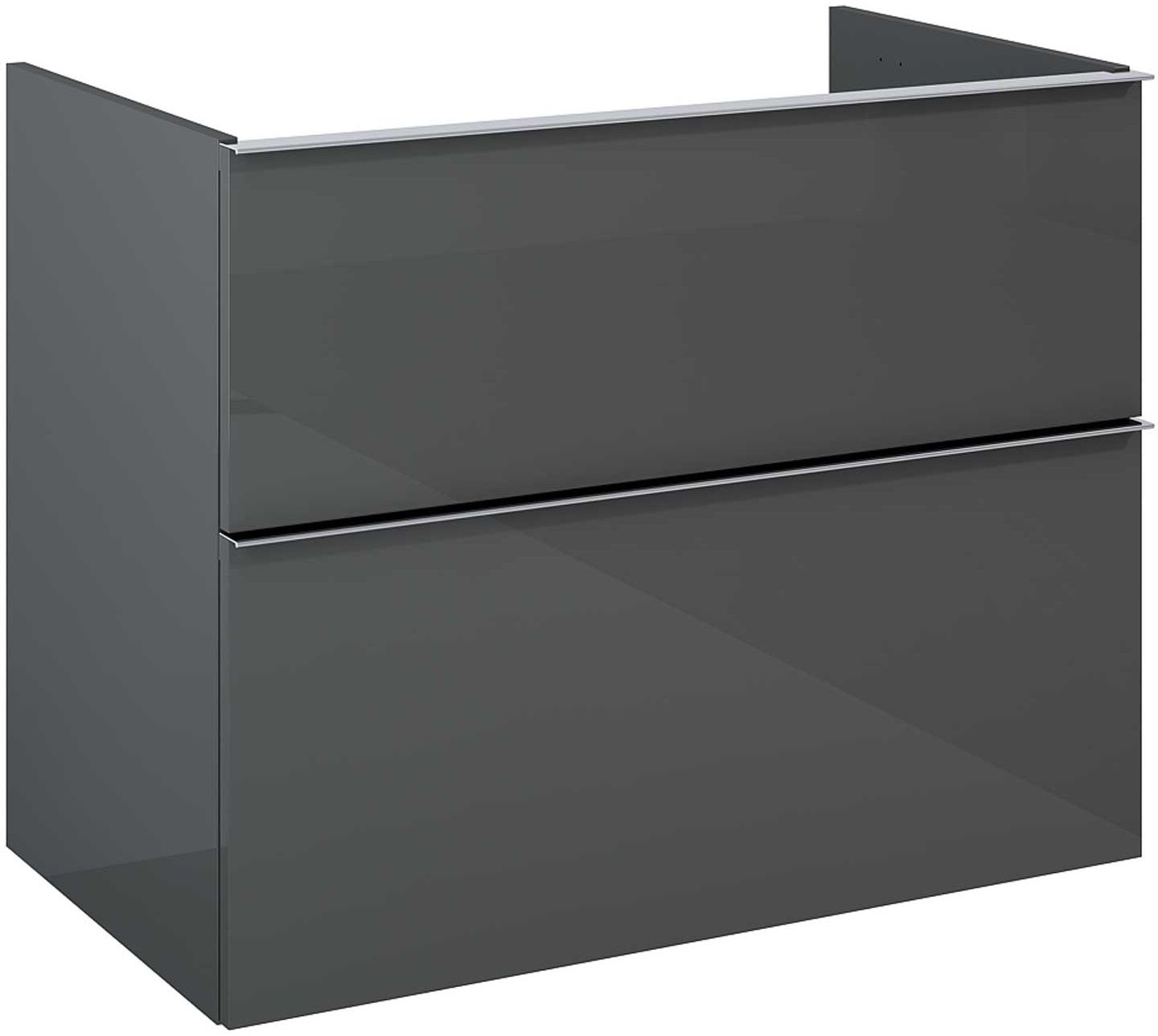Elita Look armadietto 80x44.9x63.5 cm sottolavabo sospeso antracite RE080801026610