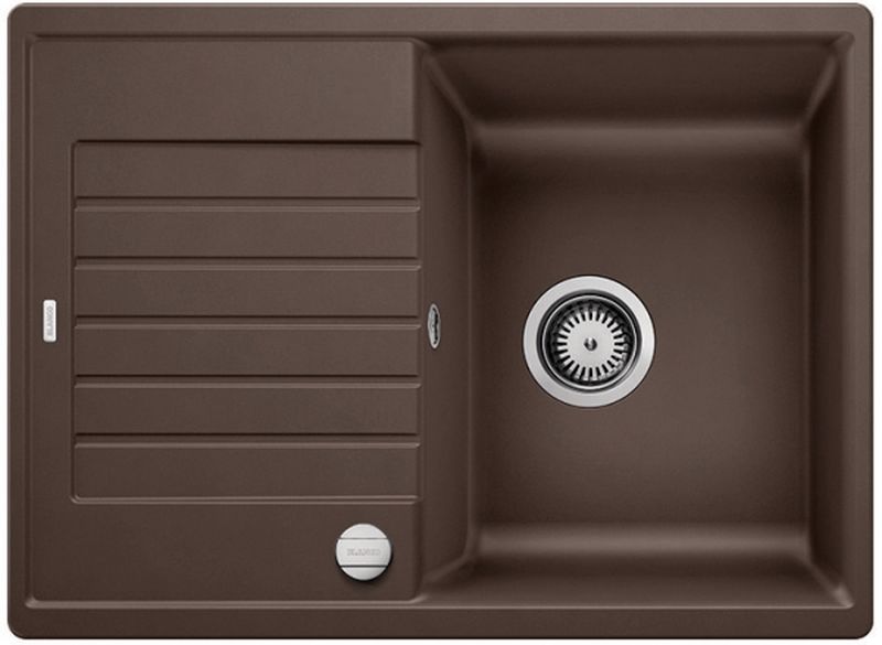 Blanco Zia 45 S Compact lavello in granito 68x50 cm marrone 524720
