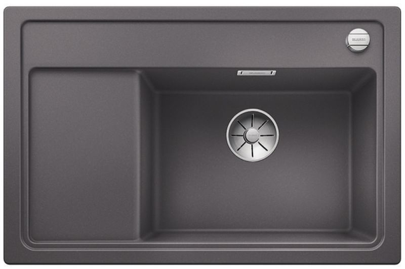 Blanco Zenar XL 6 S Compact lavello in granito 78x51 cm grigio/grafite/inox 523775