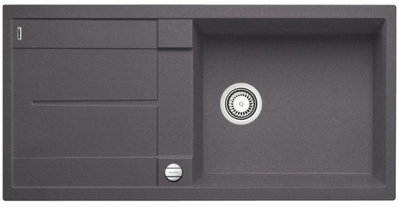 Blanco Metra XL 6 S lavello in granito 100x50 cm grigio/grafite/inox 518881