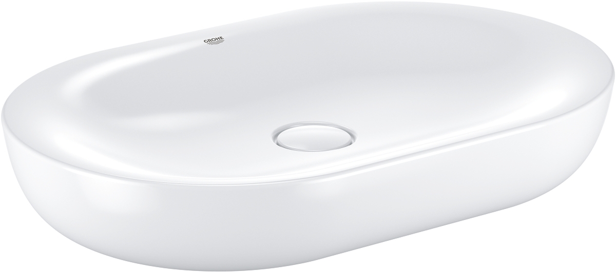Grohe Essence lavabo 60x40 cm ovale da appoggio bianco 3960800H