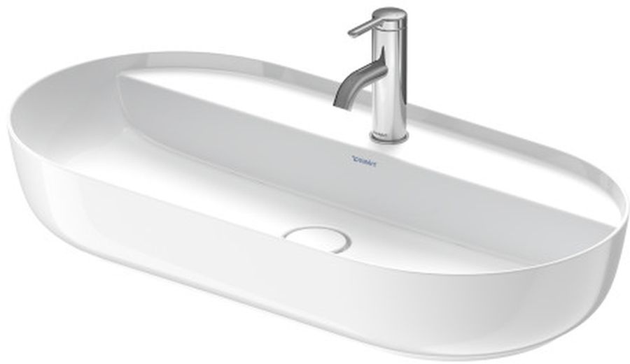 Duravit Luv lavabo 80x40 cm ovale da appoggio 0380802600