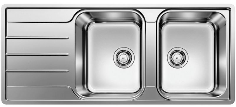 Blanco Lemis 8 S-IF lavello in acciaio 116x50 cm acciaio 523036