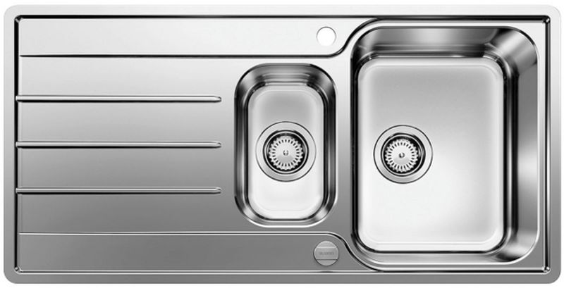Blanco Lemis 6 S-IF lavello in acciaio 100x50 cm acciaio 523033