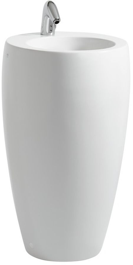 Laufen Alessi One lavabo 53x53 cm freestanding bianco H8119724001041