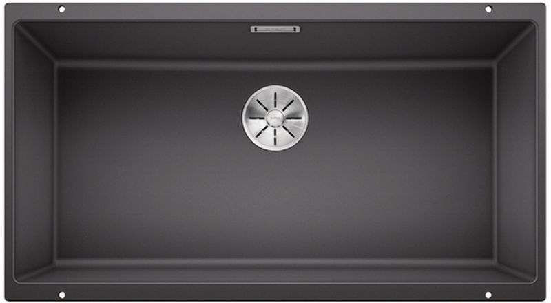 Blanco Subline 800-U lavello in granito 80x40 cm grigio/grafite/inox 523142