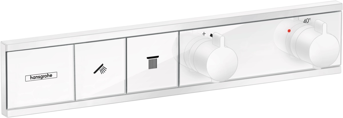 Hansgrohe RainSelect rubinetto per vasca e doccia da incasso con termostato bianco 15380700
