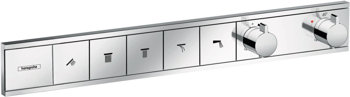 Hansgrohe RainSelect rubinetto per vasca e doccia da incasso con termostato cromo 15384000