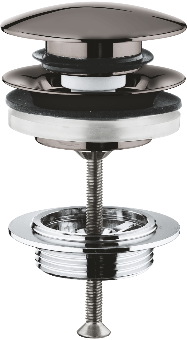 Grohe tappo per lavabo Hard Graphite 65807A00