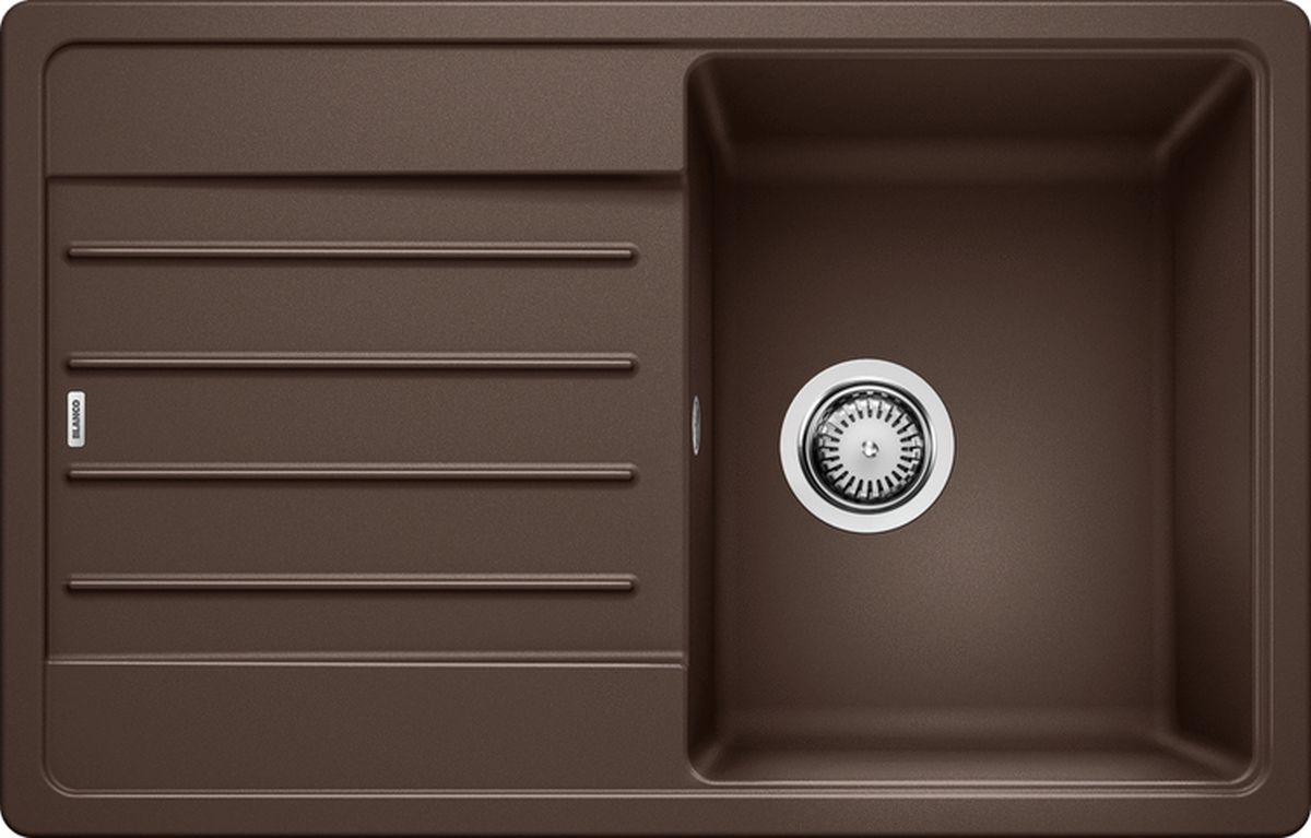 Blanco Legra 45 S lavello in granito 78x50 cm marrone 522206