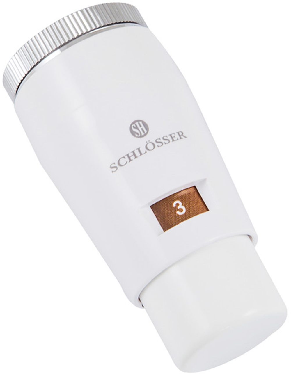 Schlosser Mini Brillant valvola termostatica bianco 601100031