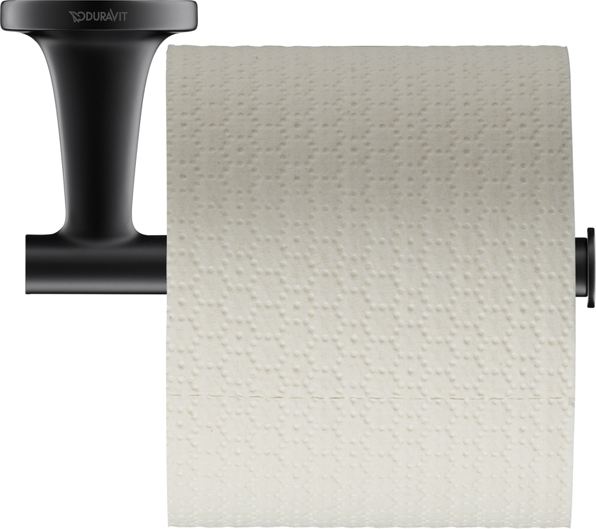 Duravit Starck portarotolo nero 0099374600