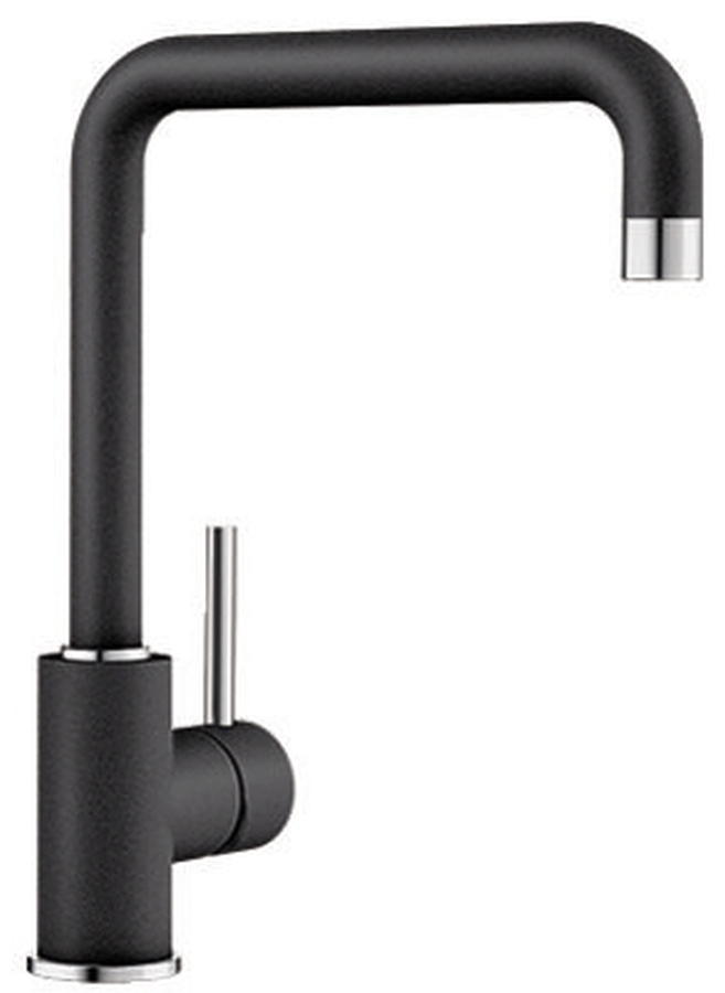 Blanco Mili rubinetto da cucina verticale antracite 523103