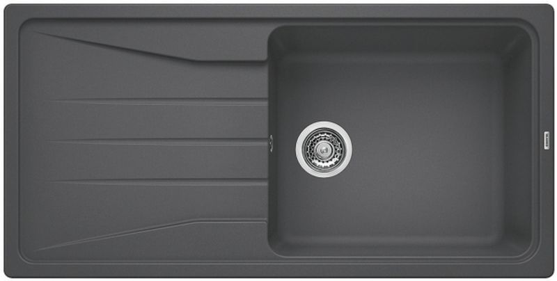 Blanco Sona XL 6 S lavello in granito 100x50 cm grigio/grafite/inox 519690
