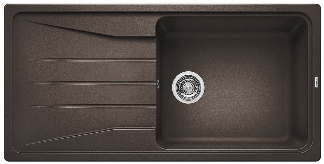 Blanco Sona XL 6 S lavello in granito 100x50 cm marrone 519697