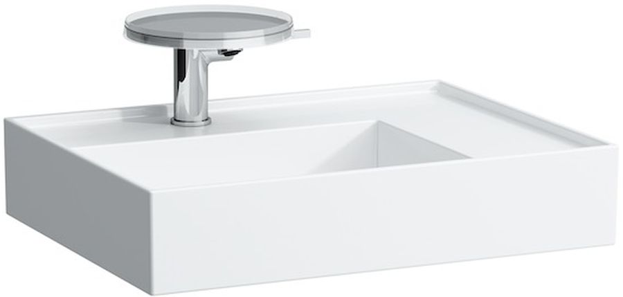 Laufen Kartell lavabo 60x46 cm rettangolare a parete bianco lucida H8103340001121