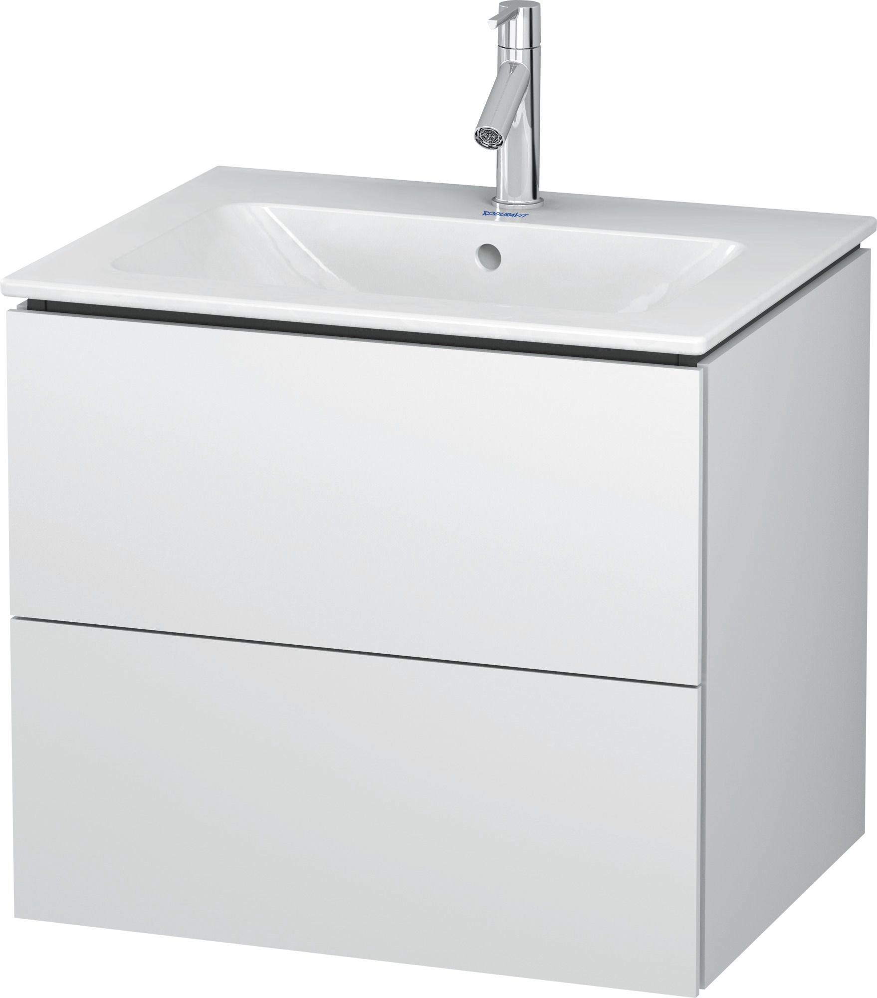 Duravit L-Cube armadietto 62x48.1x55 cm sottolavabo sospeso bianco LC624001818