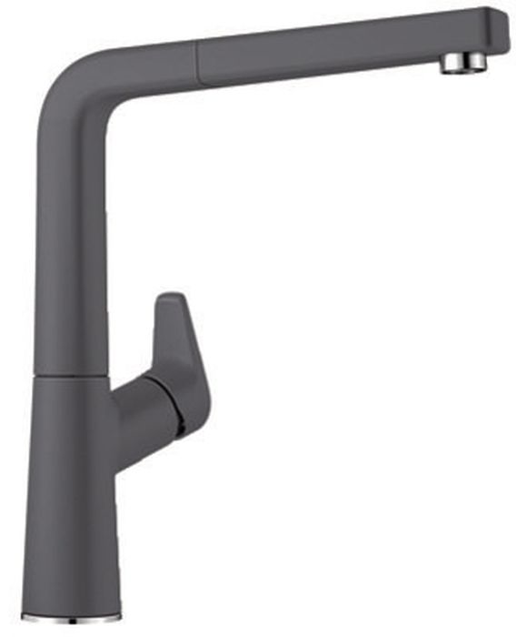 Blanco Avona-S rubinetto da cucina verticale grafite/grigio 521285