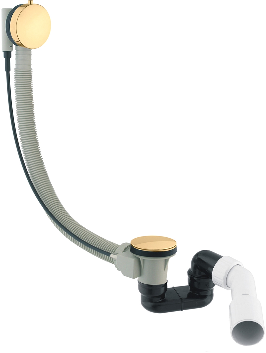 Omnires sifone per vasca da bagno oro TK104-PLUS-3.04+64-SGL