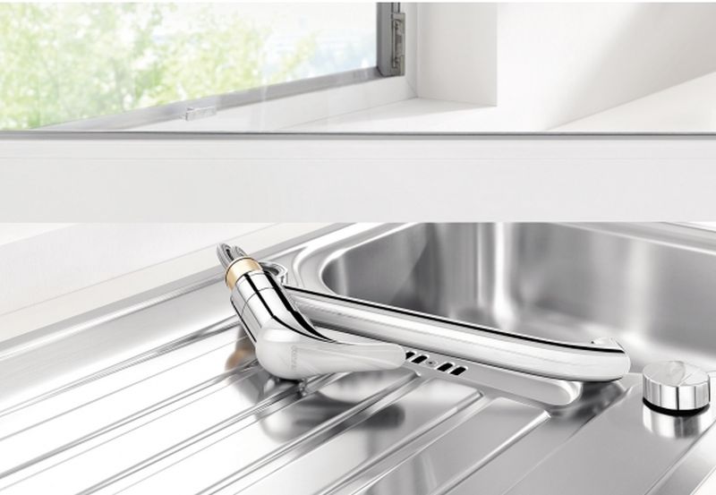Blanco Daras-F rubinetto da cucina verticale cromo 521751