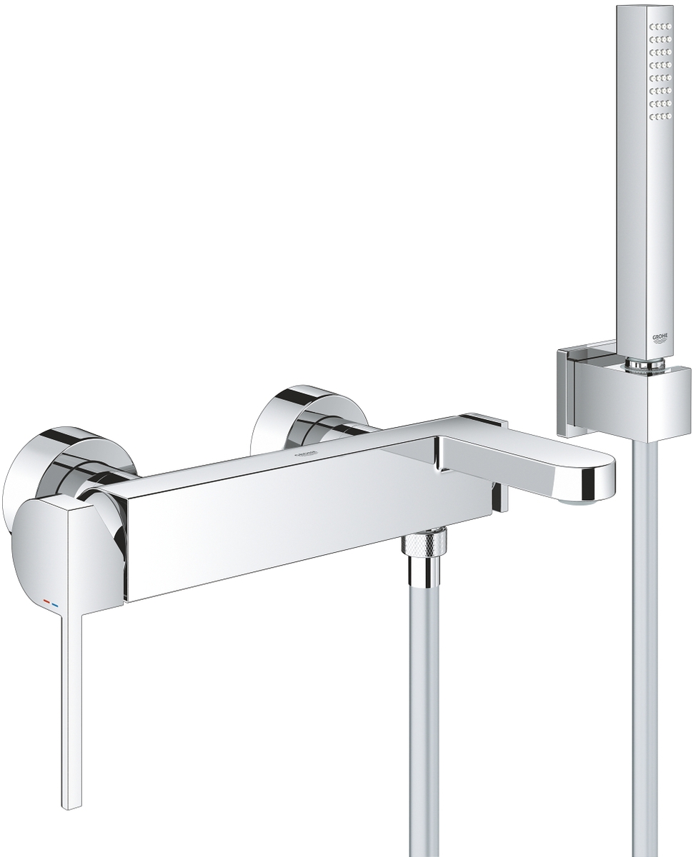Grohe Plus rubinetto per vasca e doccia a parete StarLight Chrome 33547003