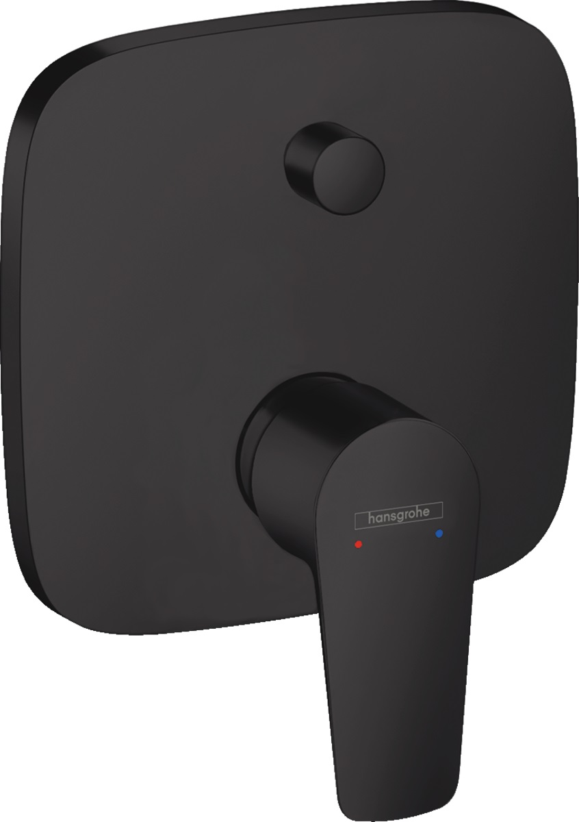 Hansgrohe Talis E rubinetto per vasca e doccia da incasso nero 71745670