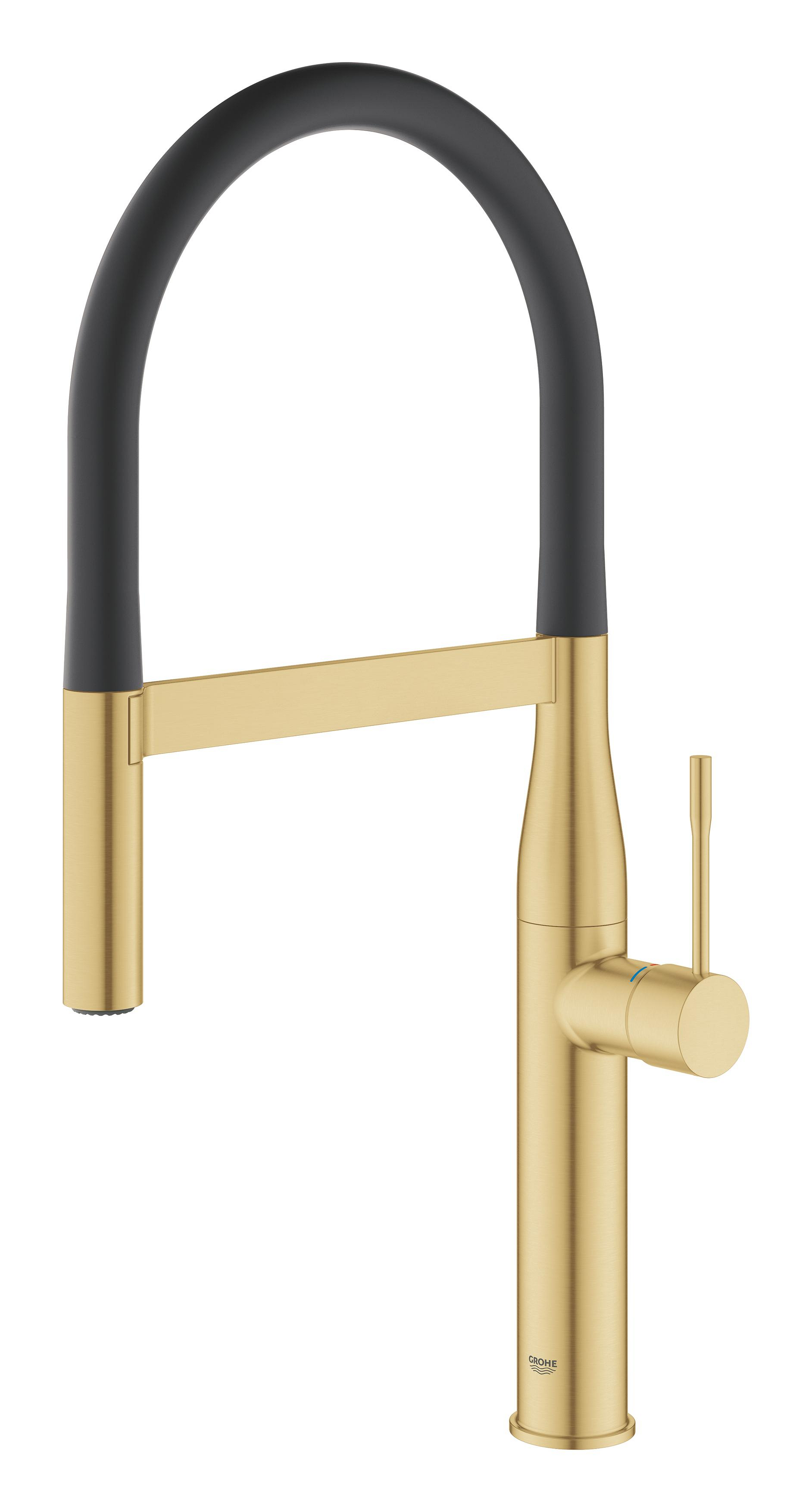 Grohe Essence rubinetto da cucina verticale Brushed Cool Sunrise 30294GN0