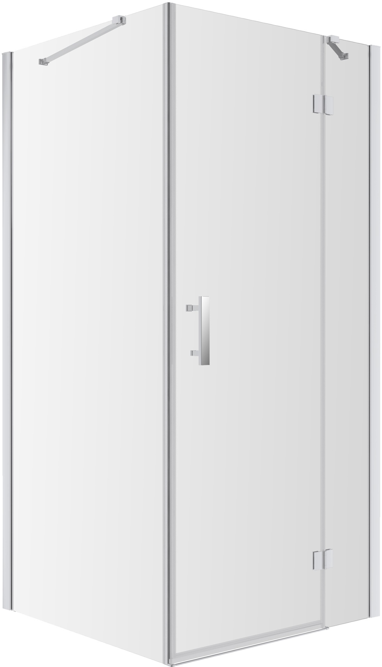 Omnires Manhattan box doccia 90x90 cm quadrato cromo lucida/vetro trasparente MH9090CRTR