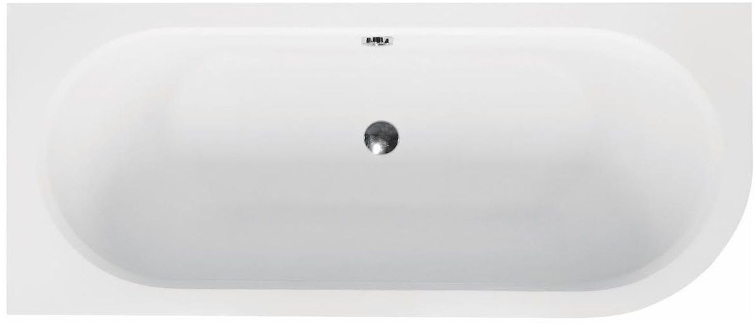 Besco Avita vasca da bagno angolare slim 160x75 cm sinistra bianco #WAV-160-NLS