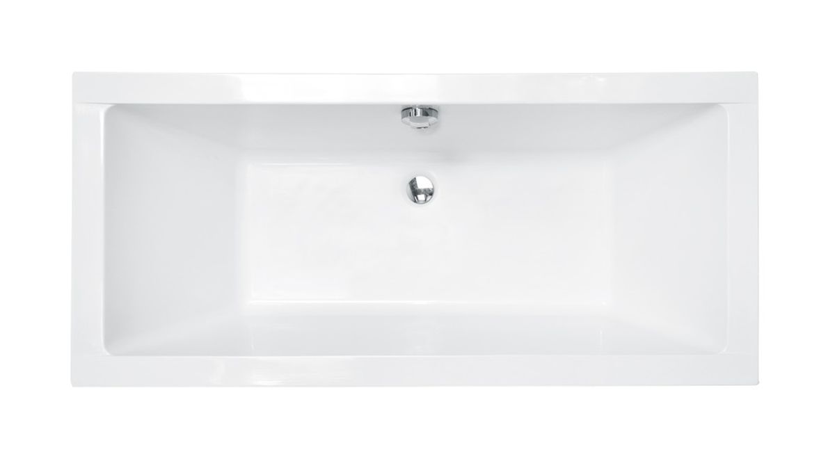 Besco Quadro Slim vasca da bagno rettangolare slim 190x90 cm bianco #WAQ-190-SL