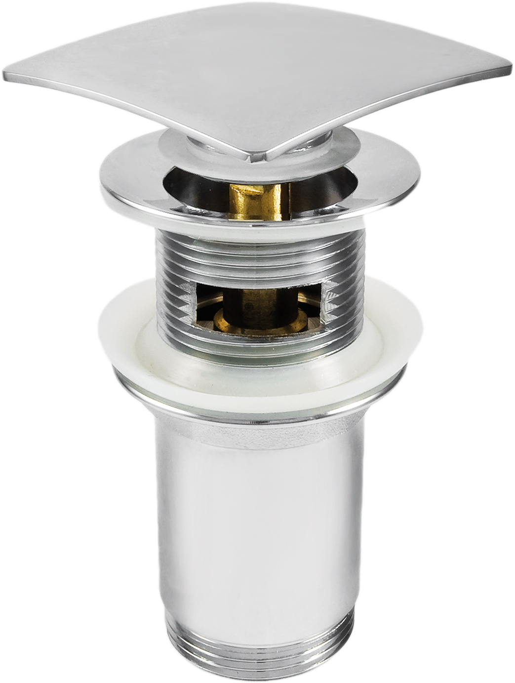 Deante Click-Clack tappo per lavabo cromo NHC_011U