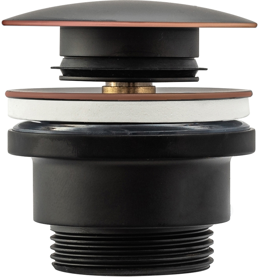 Rea Old Black tappo per lavabo nero REA-A5218