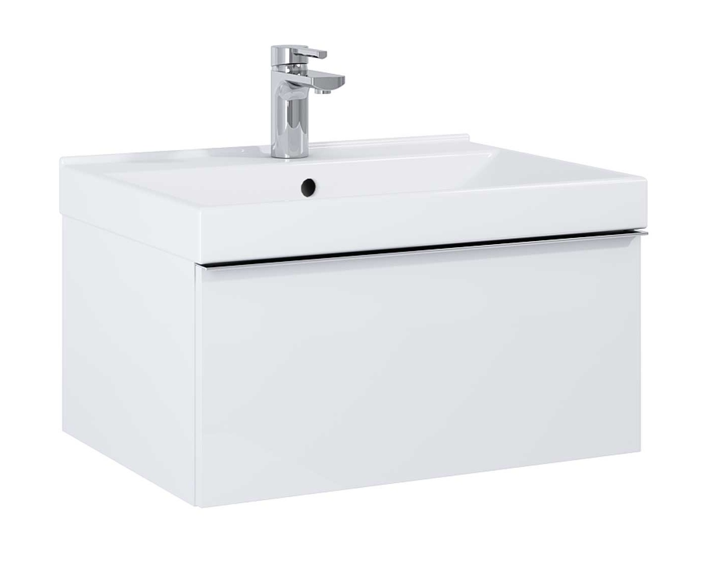 Elita Look armadietto 60x44.9x28.1 cm sottolavabo sospeso bianco RE010603025290